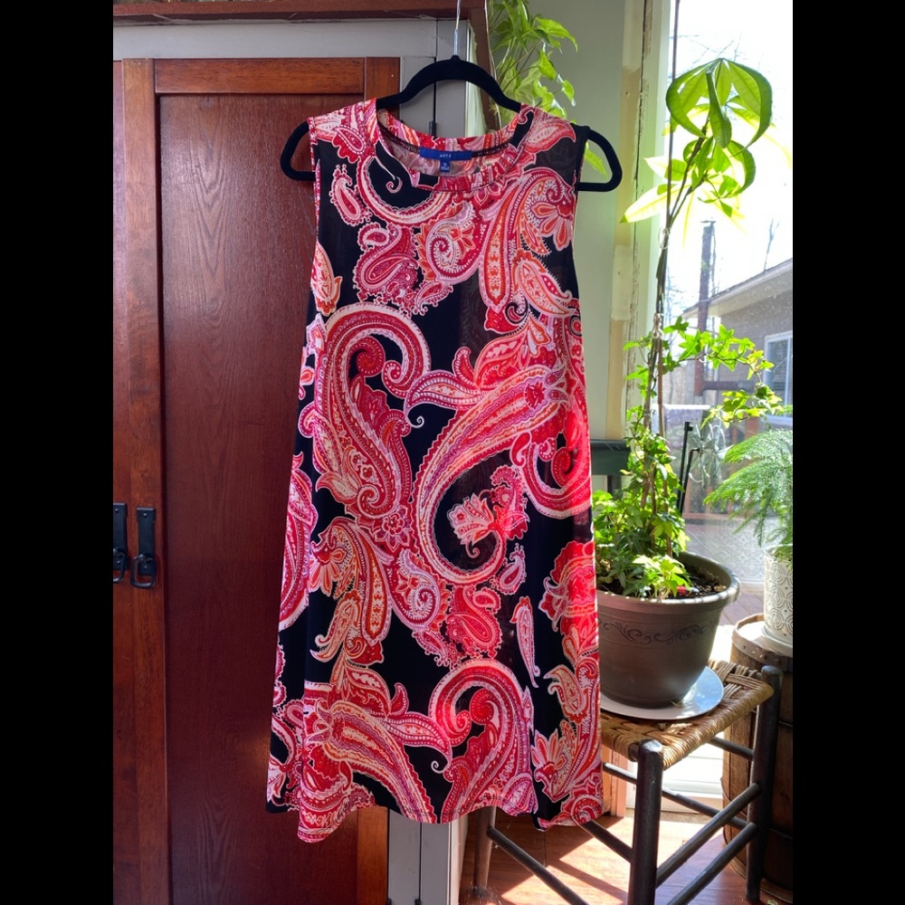 Easy pullover sleeveless dress